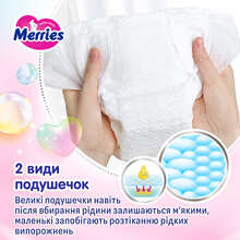 Подгузники MERRIES SJ S 4 - 8 кг 62 шт (4901301437709)