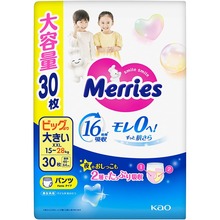 Трусики-підгузки MERRIES UJ XXL 15 - 28 кг 30 шт (4901301442970)