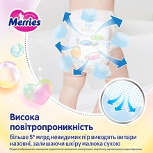 Трусики-підгузки MERRIES UJ XXL 15 - 28 кг 30 шт (4901301442970)