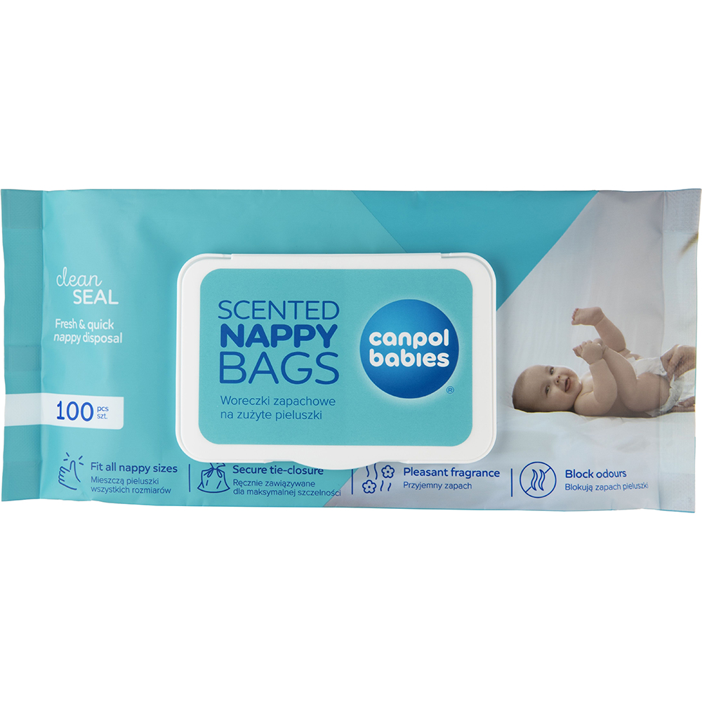 Ароматизированные пакеты CANPOL BABIES Ароматизовані пакетики для використаних підгузників