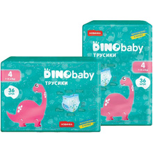 Підгузки-трусики DINO BABY4 7-14 кг 36шт (4823098413950)