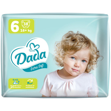 Підгузки DADA Extra Soft 6 16+ кг 38 шт (4820174980924)