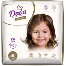 Підгузки DADA Elite Care Extra Large 6 16+ кг 26 шт (4820174981129)