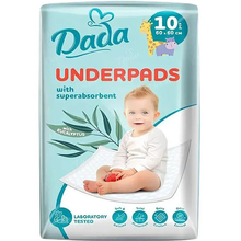 Пеленки DADA 60x60 см 10 шт (4810174981532/4820174981532)