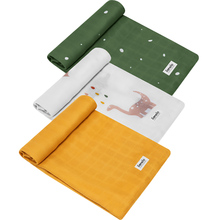 Набор пеленок LIONELO Dino Bamboo Box Multicolor (LO-DINO BAMBOO BOX Multicolor)