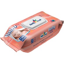 Вологі серветки HANDY FRESH Яблуко 120 шт (4820237500212)