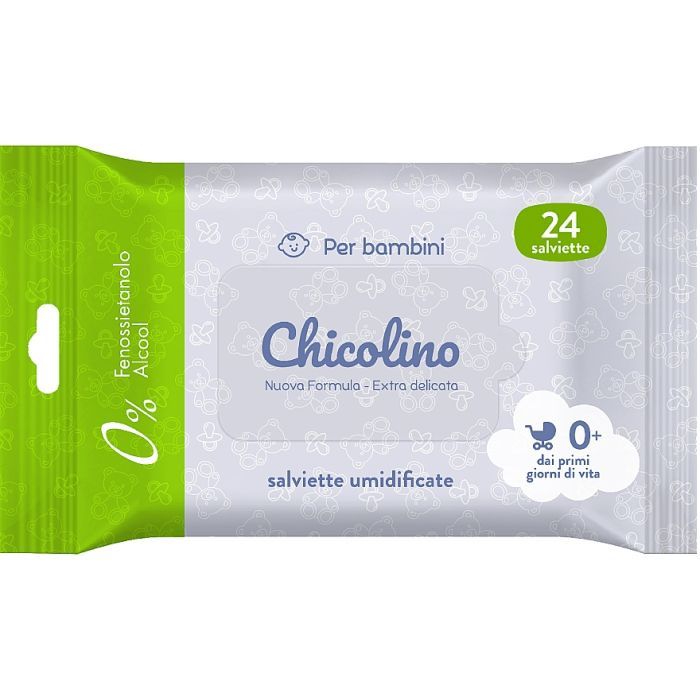 Вологі серветки CHICOLINO 24 шт (4823098410713)