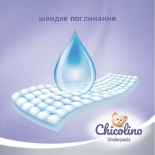 Впитывающие пеленки CHICOLINO 60 х 55 см 5 шт (4823098413899)