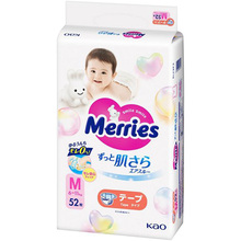 Підгузки MERRIES M 6-11 кг 52 шт (SJ) (325064)