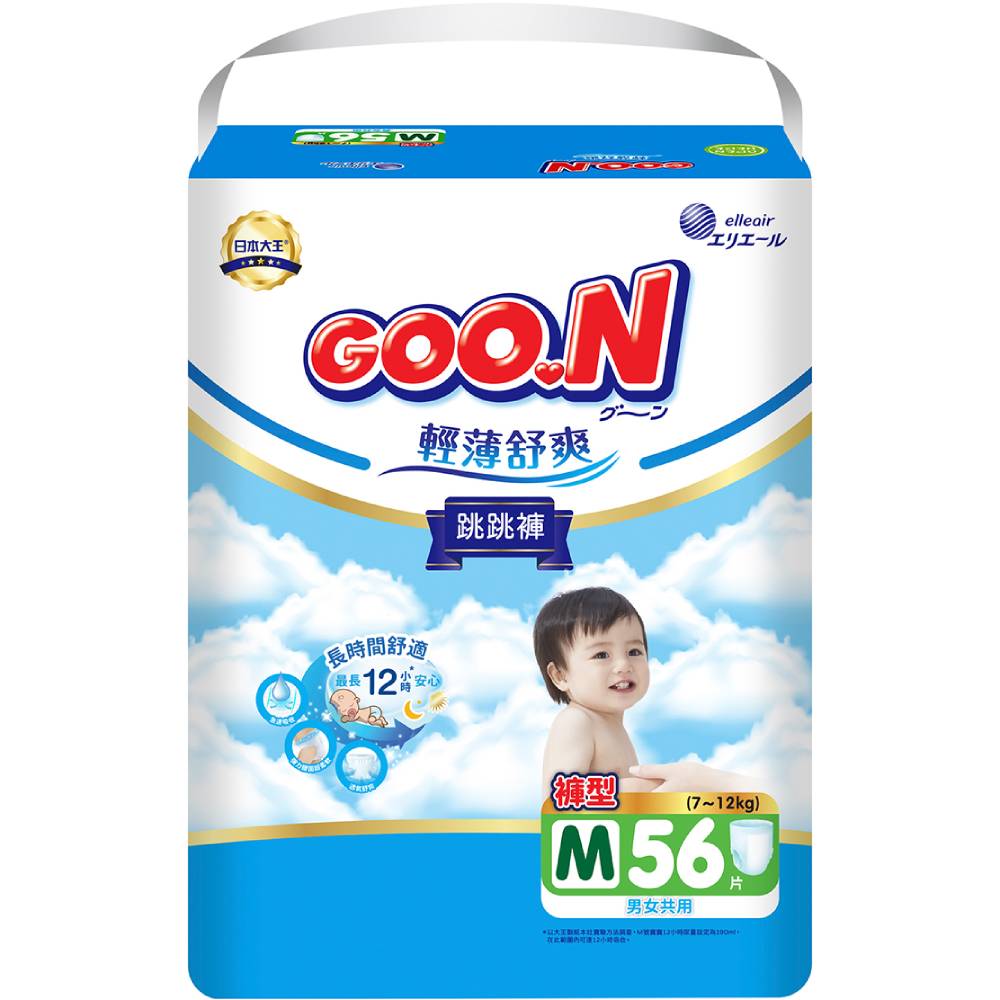 Підгузки-трусики GOO.N Slim & Comfortable 3 M 7-12 кг 56 шт (21001091)