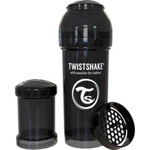 Пляшка антіколіковая TWISTSHAKE 260 мл Black (24886)