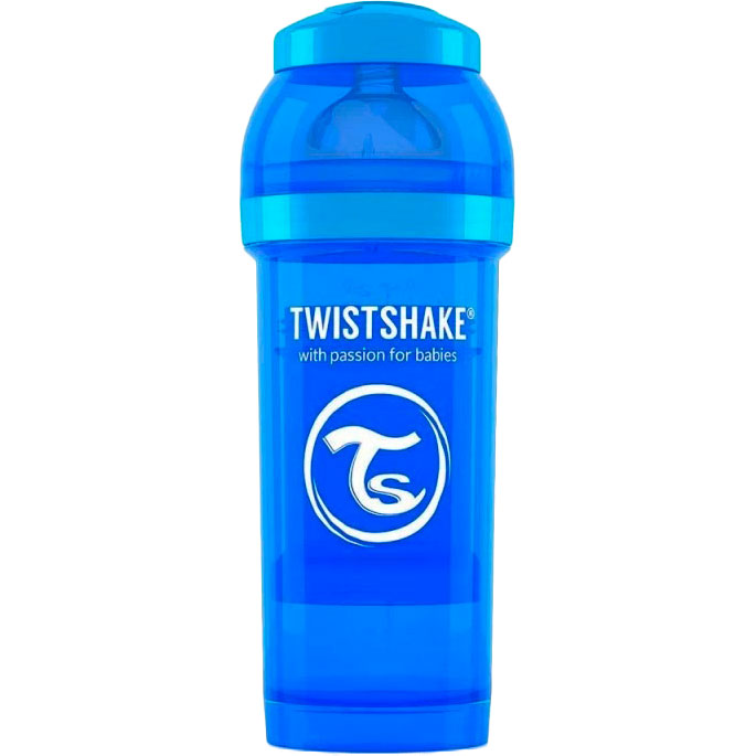 

Бутылочка TWISTSHAKE 260 мл Blue (24853), Пляшечка антиколікова 260 мл Блакитна