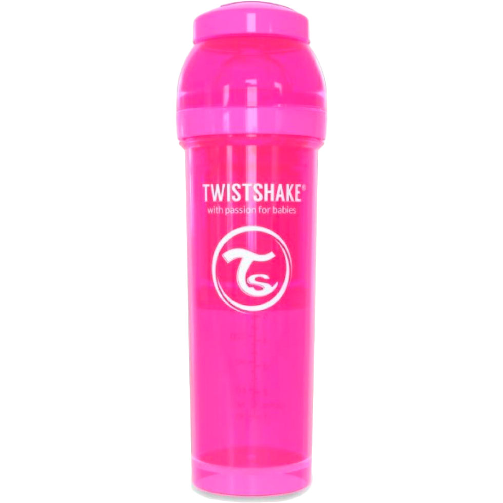 

Бутылочка TWISTSHAKE 330 мл Pink (24858), Пляшечка антиколікова 330 мл Рожева