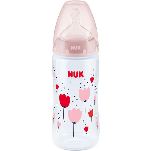 Бутылочка NUK First Choice Plus Тюльпан 300 мл (3952362)