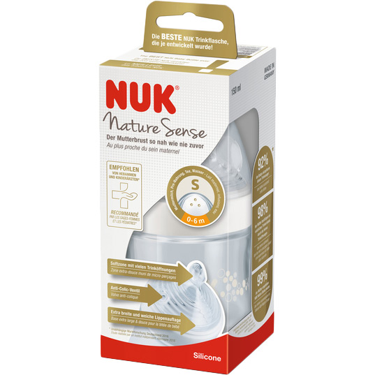 Бутылочка NUK Nature Sense 150 мл (3952537) Для универсально