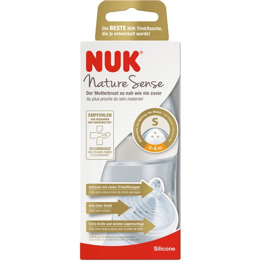 Бутылочка NUK Nature Sense 150 мл (3952537) Тип бутылочка