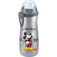 Поїлка NUK DISNEYMICKEY Sport 450 мл Grey (3954042)