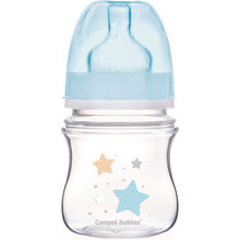 Пляшечка Canpol Babies EasyStart Newborn baby Антиколікова з широким отвором 120 мл Blue (35/216_blu)