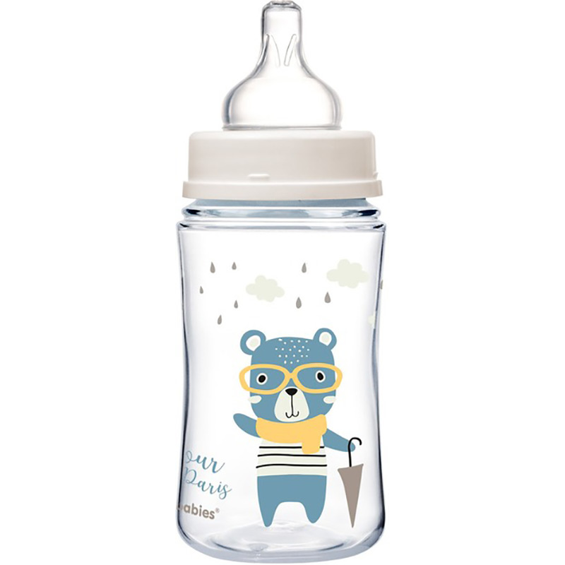 Бутылочка CANPOL BABIES PP Easystart Bonjour Paris Blue 240 мл (35/232_blu) Тип бутылочка