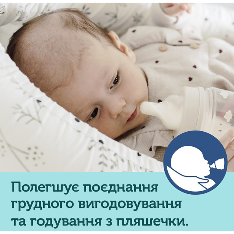 Пляшечка CANPOL BABIES PP Easystart Bonjour Paris Blue 240 мл (35/232_blu) Вік дитини, місяців 3+