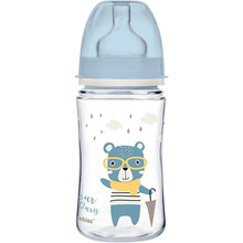 Пляшечка CANPOL BABIES PP Easystart Bonjour Paris Blue 240 мл (35/232_blu)