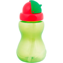 Бутылочка CANPOL BABIES с трубочкой Green (56/109_gre)