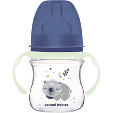 Пляшечка Canpol Babies Easystart Sleepy Koala з широким отвором Light Blue 120 мл (35/236_blu)