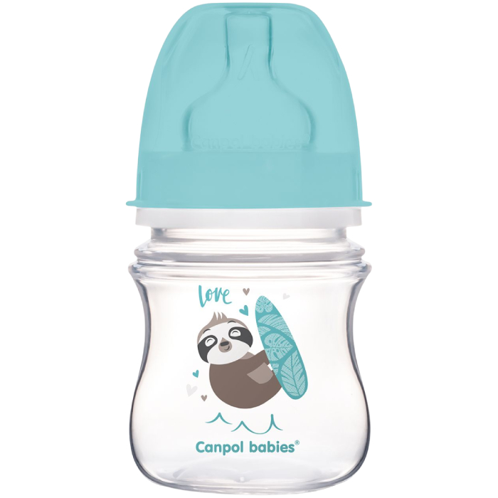 Пляшечка CANPOL BABIES Easystart Toys 120 мл синя (35/220_blu)