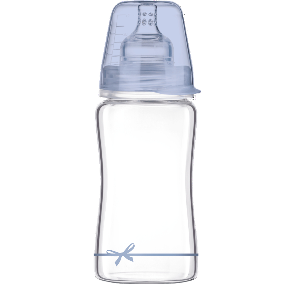 Пляшечка LOVI Diamond Glass 250 мл Baby Shower boy (74/204boy)