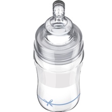 Бутылочка LOVI Diamond Glass 250 мл Baby Shower boy (74/204boy)