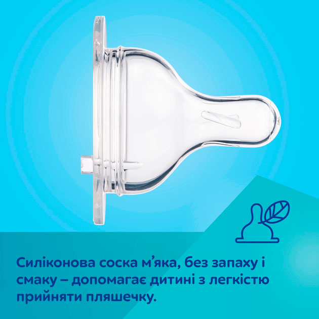 Пляшечка Canpol Babies Easystart Bonjour 300 мл Blue (35/241_blu) Для для хлопчиків