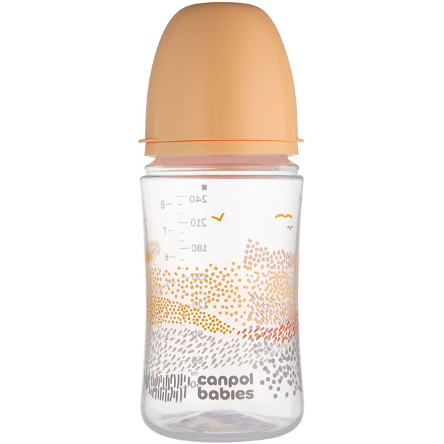 Бутылочка Canpol Babies Easystart MOUNTAINS 240 мл Beige (35/243_bei)