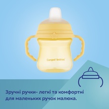 Чашка-непроливайка CANPOL BABIES FirstCup 250 мл Рожева (56/615_pin)