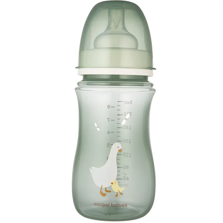 Пляшечка CANPOL BABIES Easystart Гуси 240 мл (35/245)