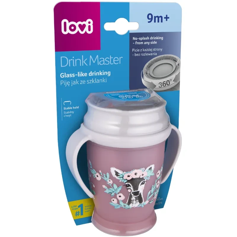 Кухоль LOVI 360 Drink Master Wild Soul Girl 250 мл (1/604new) Тип поїлка