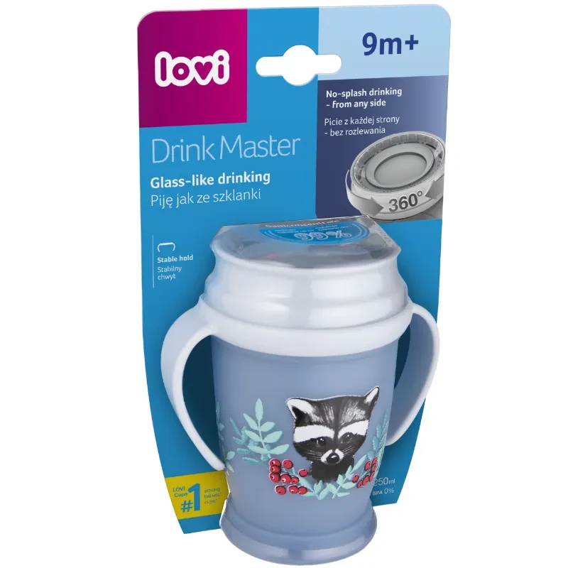 Кухоль LOVI 360 Drink Master Wild Soul Boy 250 мл (1/605new) Тип поїлка