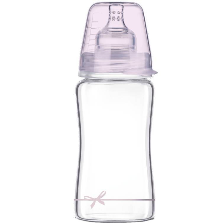 Бутылочка LOVI Diamond Glass 250 мл Baby Shower girl (74/204girl)