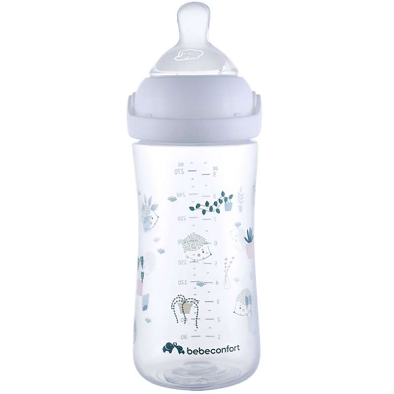 Пляшечка BEBE CONFORT Emotion Physio Urban Garden 270 ml Біла