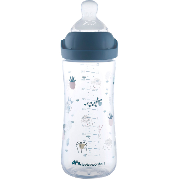 Пляшечка BEBE CONFORT Emotion Physio Urban Garden 360 ml Синя (3102209170)