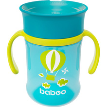 Чашка непролівайка BABOO Transport 360° 300 мл 6 + green (8-135)