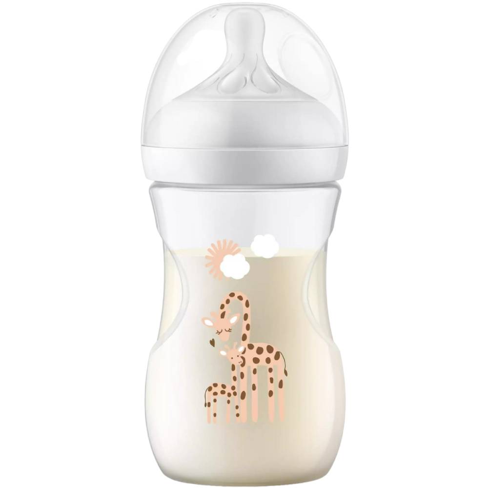 Бутылочка Philips Avent Natural Природный Поток Жираф 260 мл (SCY903/66) Тип бутылочка