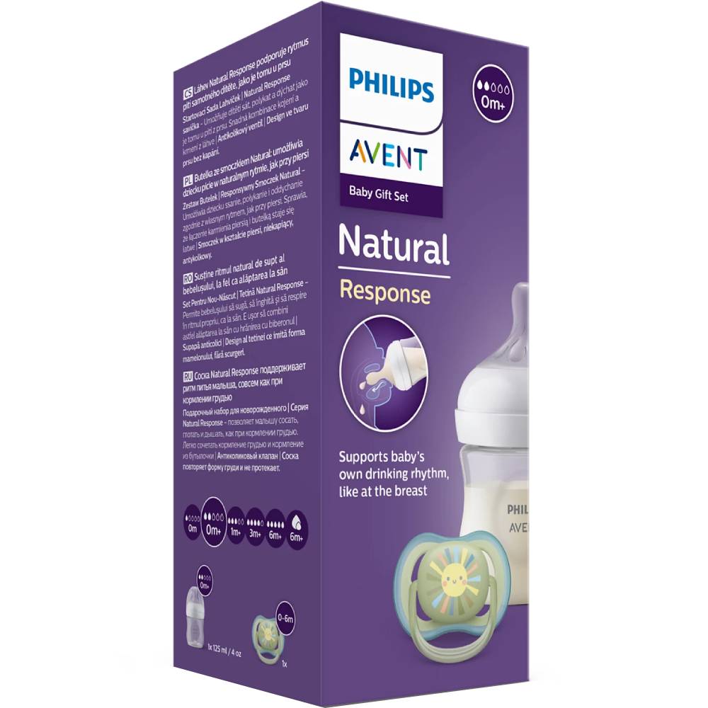 Набір Philips Avent Natural Response (SCD837/10) Для універсально