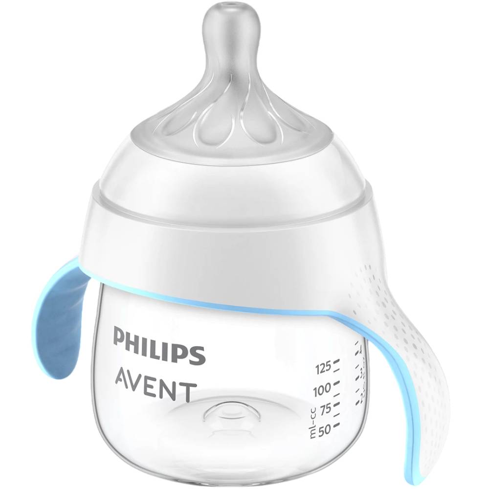 Кухоль AVENT Philips Avent Natural Природний потік 150 мл (SCF263/61) Додатково Конструкція соски: J-отвір дозволяє малюкові контролювати ритм пиття.