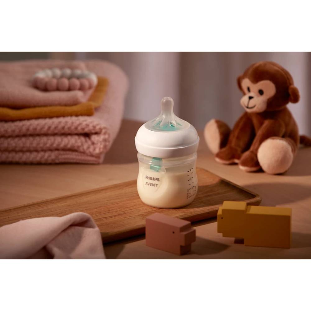 Бутылочка Philips AVENT Natural Естественный поток с клапаном 125 мл (SCY670/01) Для универсально