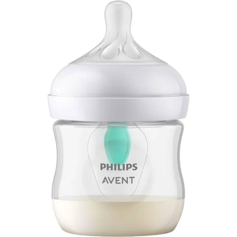 Бутылочка Philips AVENT Natural Естественный поток с клапаном 125 мл (SCY670/01) Дополнительно Конструкция соски: J-отверстие позволяет малышу контролировать ритм питья