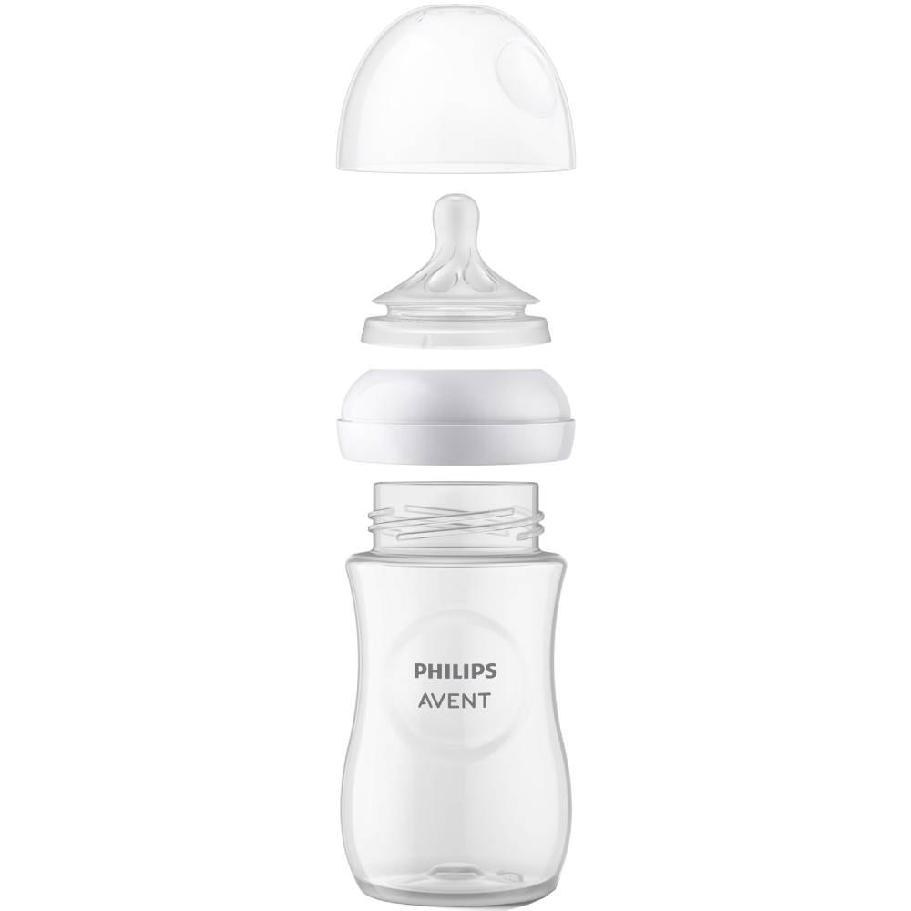 Пляшечка Philips AVENT Natural Природний потік 260 мл (SCY903/01) Вік дитини, місяців 1+