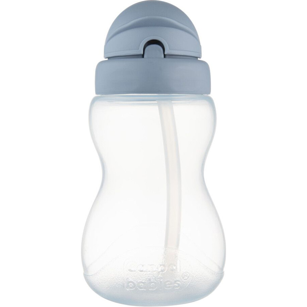 Бутылочка CANPOL BABIES с трубочкой 270 мл Blue (56/109_blu2) Для для мальчиков