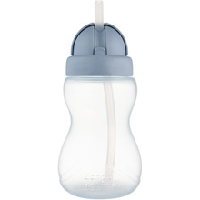 Бутылочка CANPOL BABIES с трубочкой 270 мл Blue (56/109_blu2)