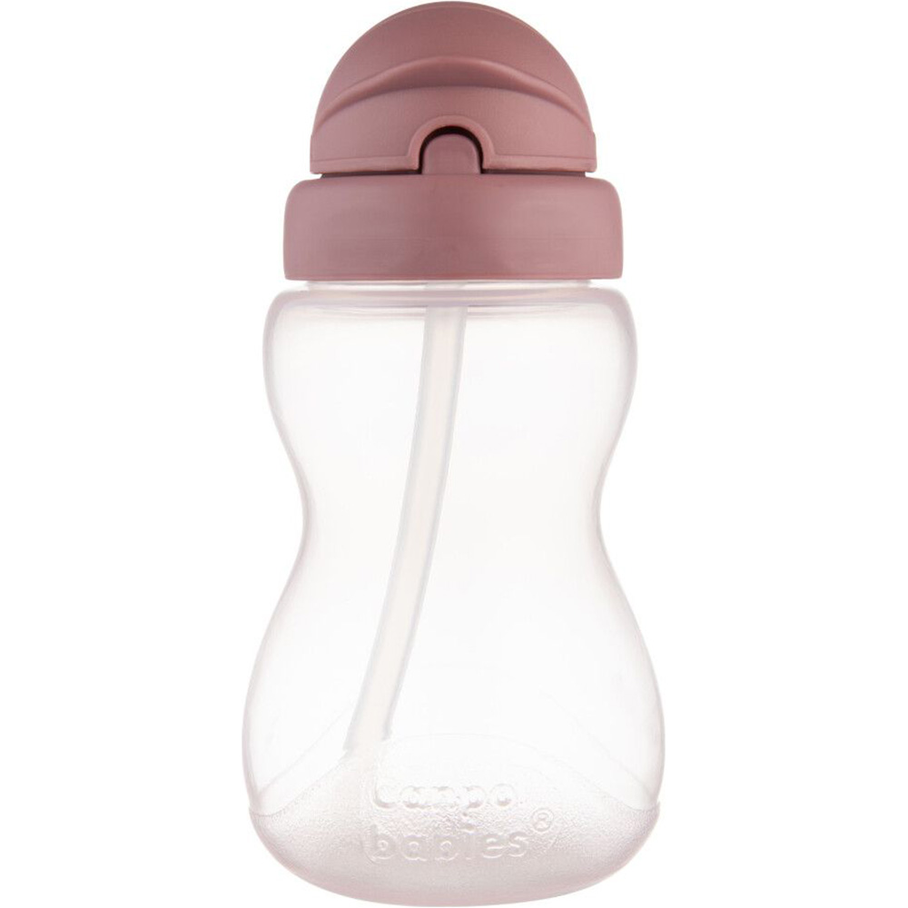 Бутылочка CANPOL BABIES с трубочкой 270 мл Pink (56/109_pin2) Для для девочек