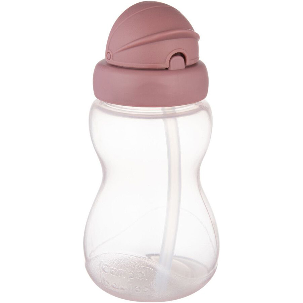 Бутылочка CANPOL BABIES с трубочкой 270 мл Pink (56/109_pin2) Тип бутылочка